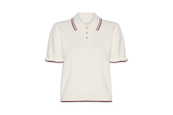 Blusa Feminina Super Soft Summer Polo - Off White