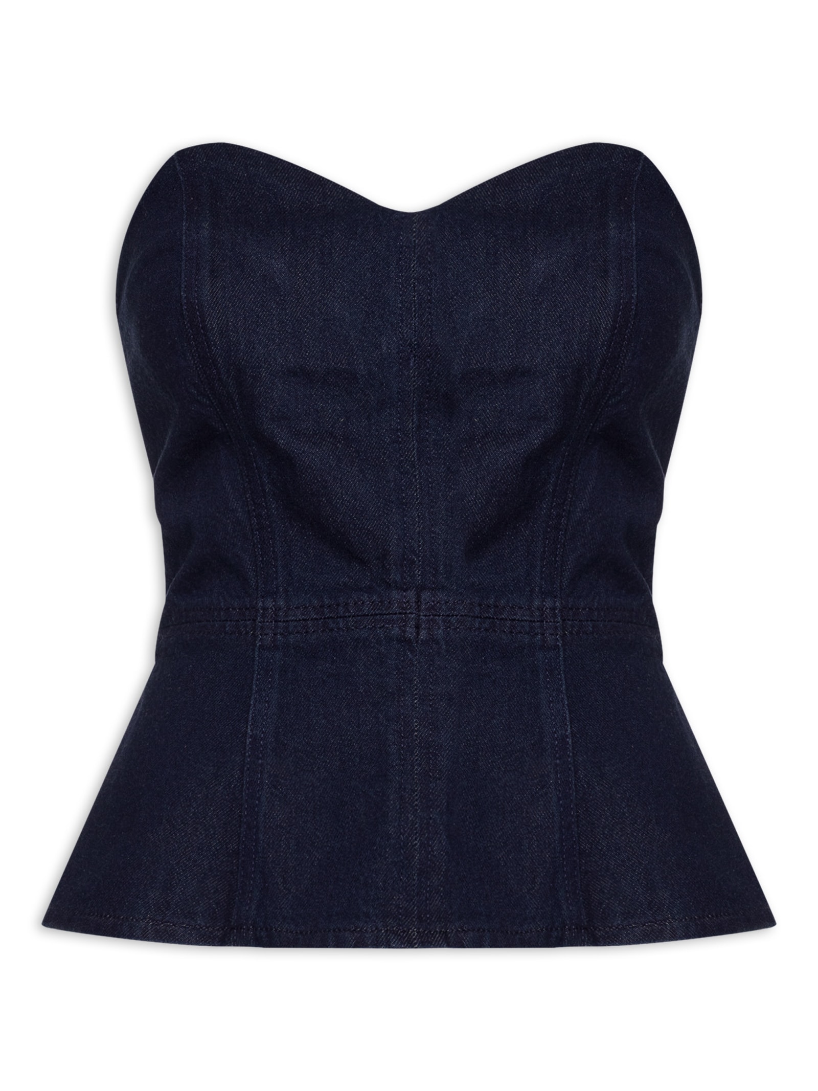 Blusa Feminina Sweetheart Bustier Azul Levi's