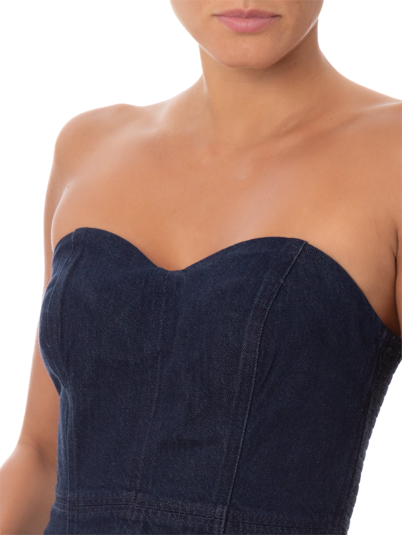 Blusa Feminina Sweetheart Bustier Azul Levi's