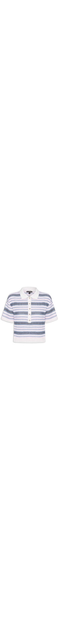 Blusa Feminina Taina Manga Curta – Azul