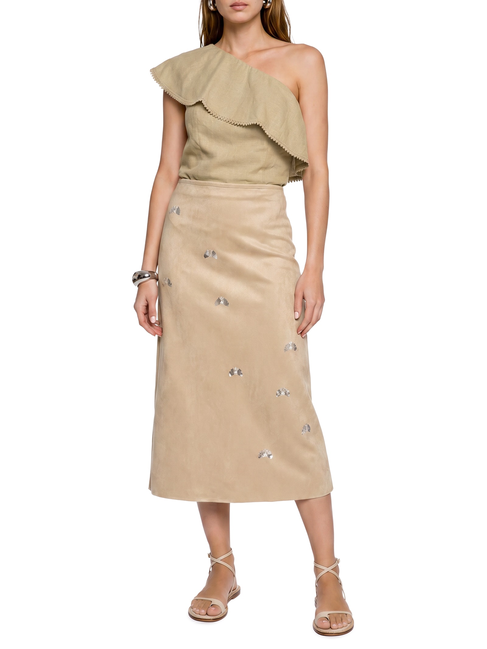 Blusa Feminina Tecido Linho Marrakesh Marrom Lez A Lez