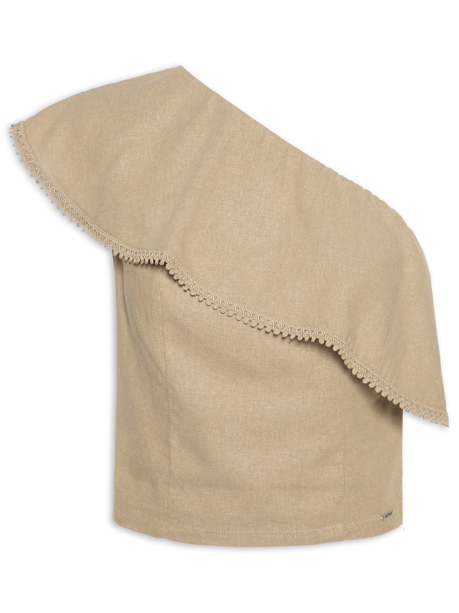 Blusa Feminina Tecido Linho Marrakesh Marrom Lez A Lez
