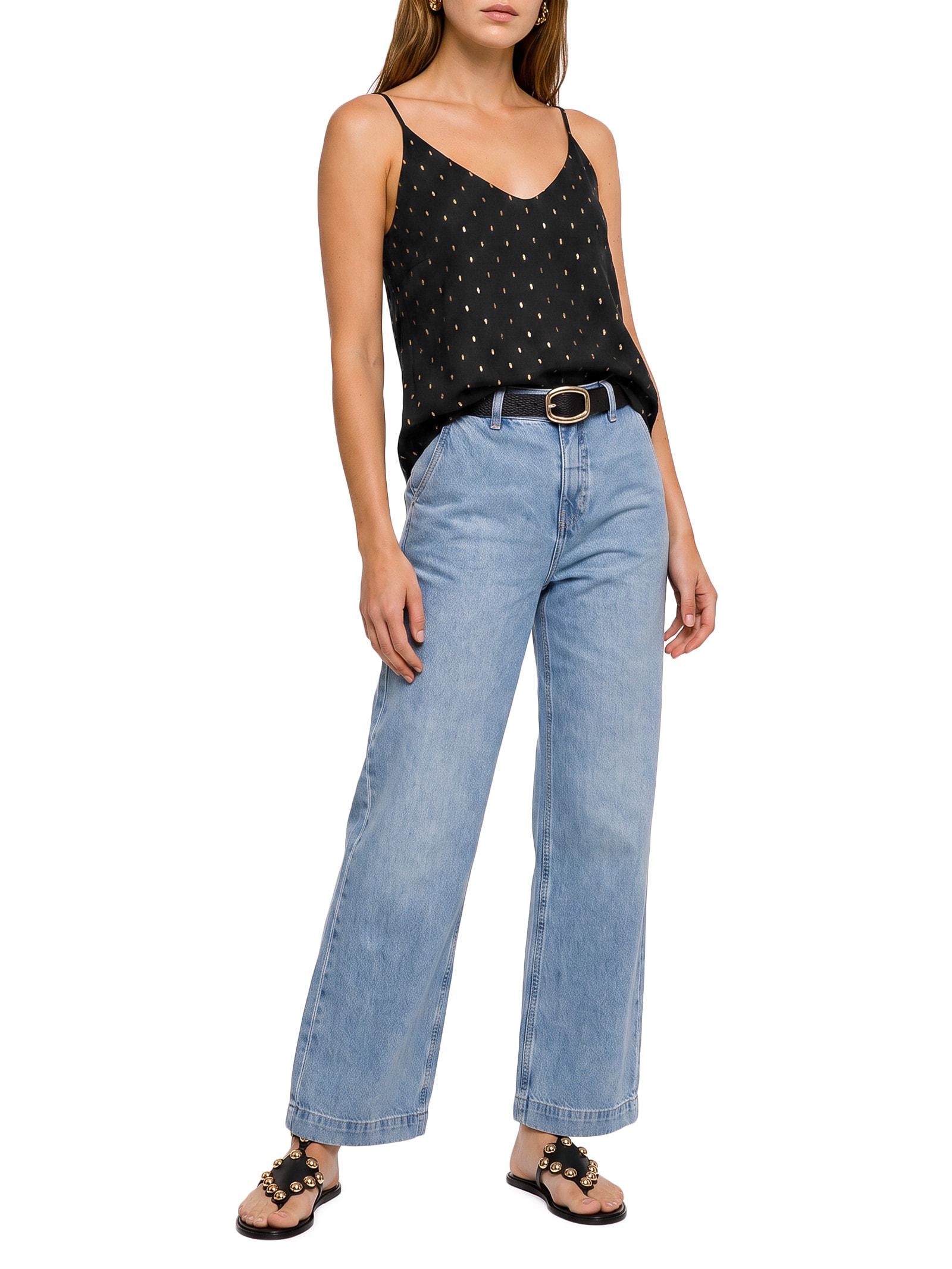 Blusa Feminina Tecido Rayon Verona Preto Lez A Lez
