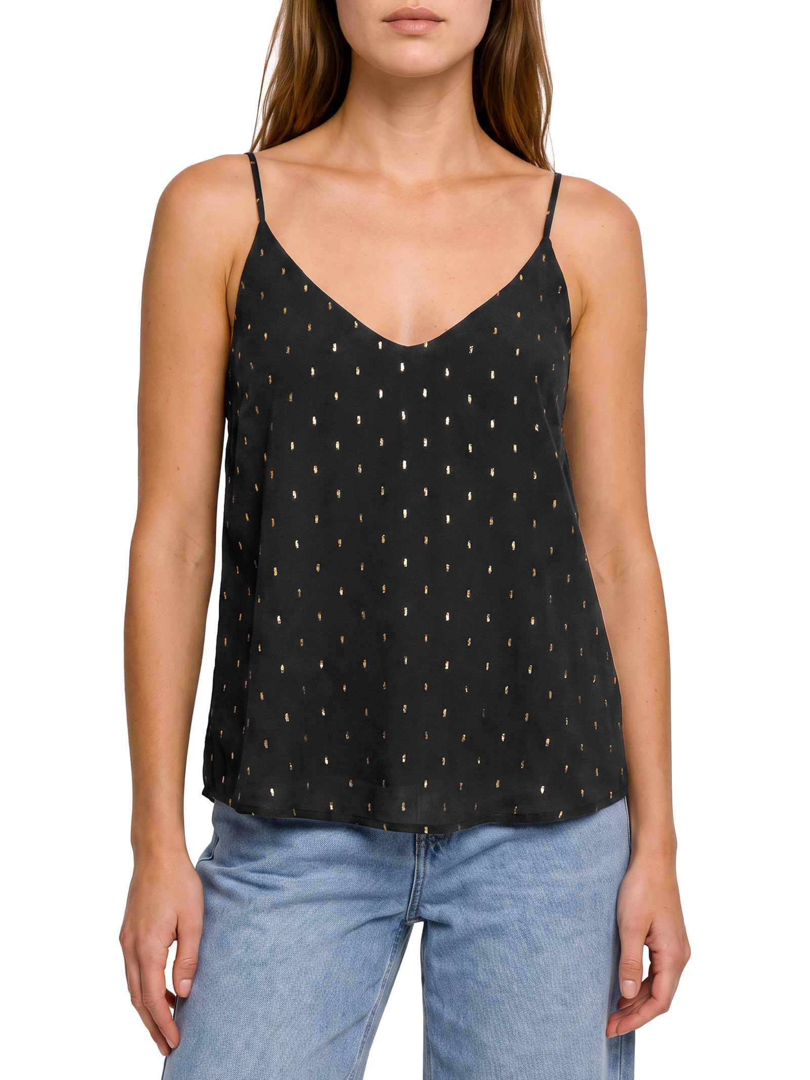 Blusa Feminina Tecido Rayon Verona Preto Lez A Lez