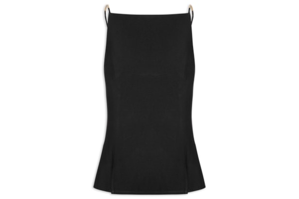 Blusa Feminina Tecido Sense - Preto