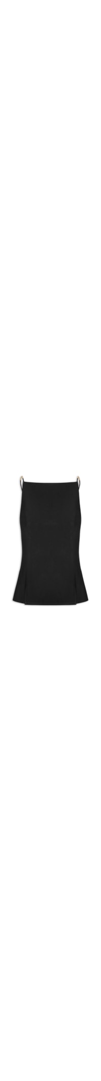Blusa Feminina Tecido Sense - Preto