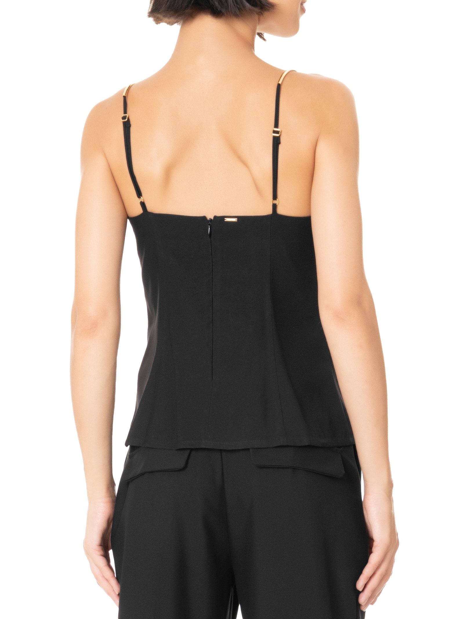 Blusa Feminina Tecido Sense Preto Lez A Lez