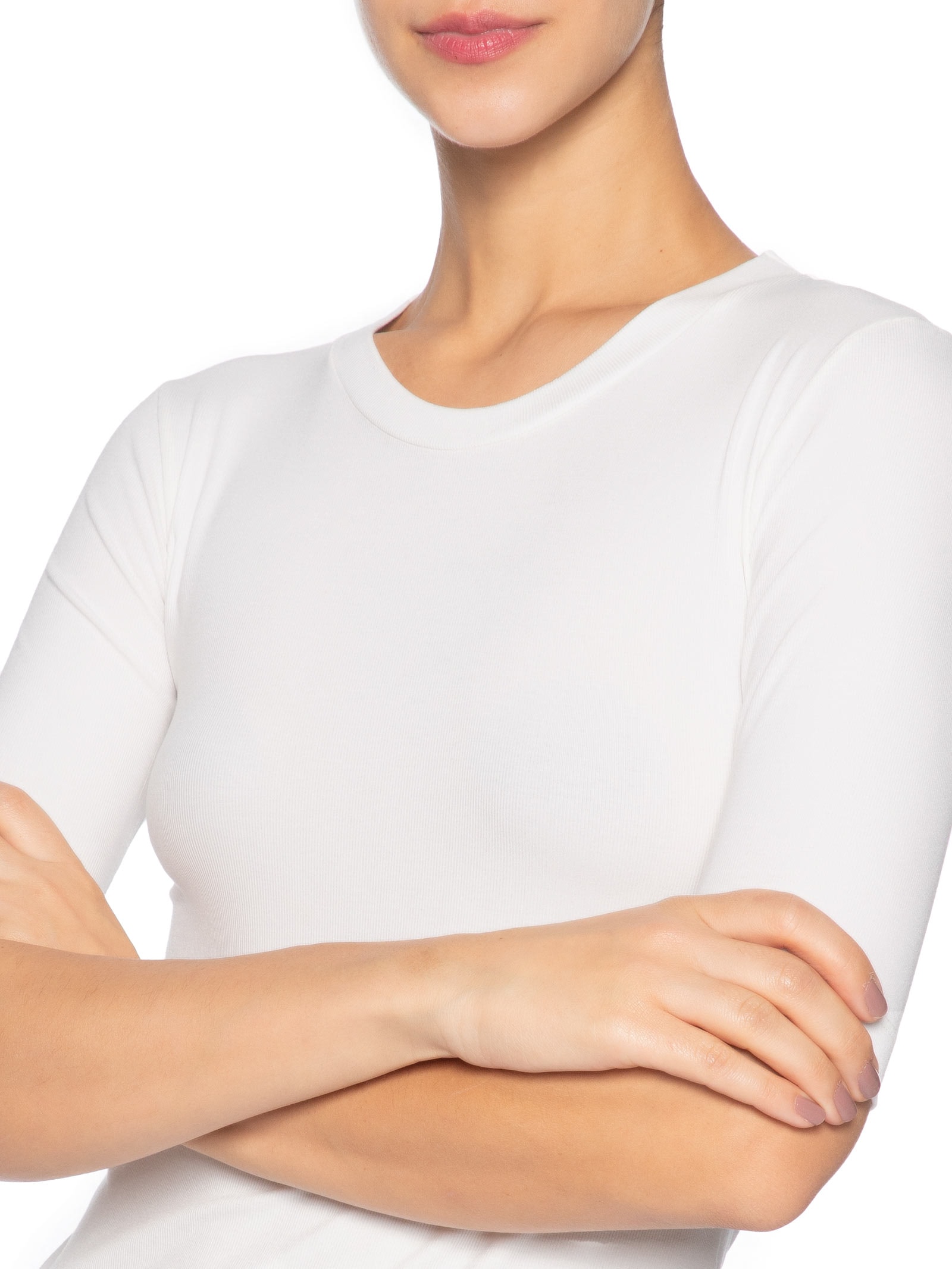 Blusa Feminina Tee Manga Média Branco Animale