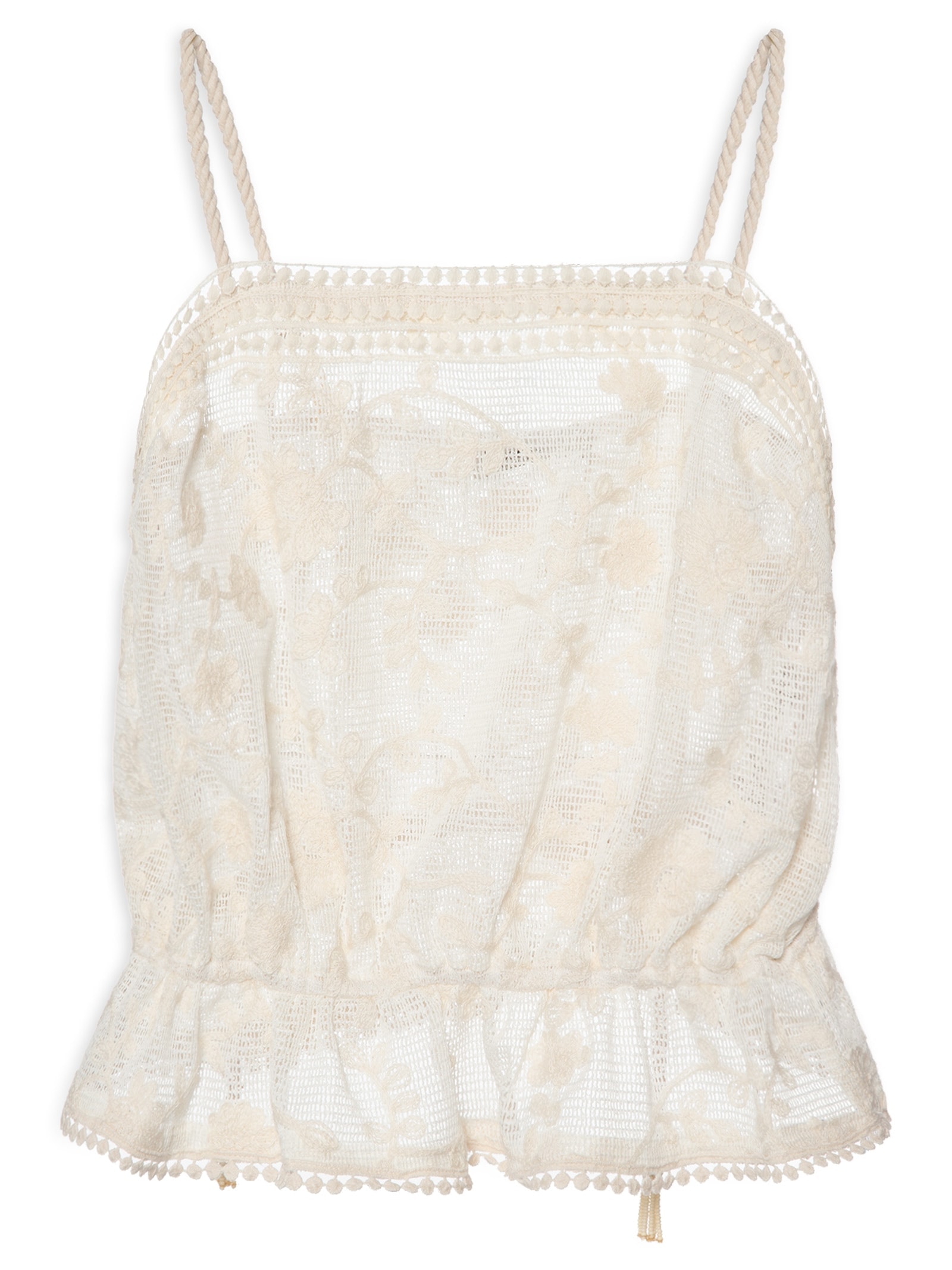 Blusa Feminina Tela Bordada Branco Dress To