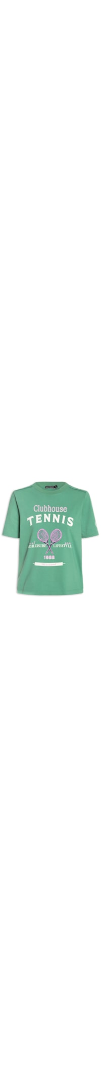 Blusa Feminina Tennis Club - Verde