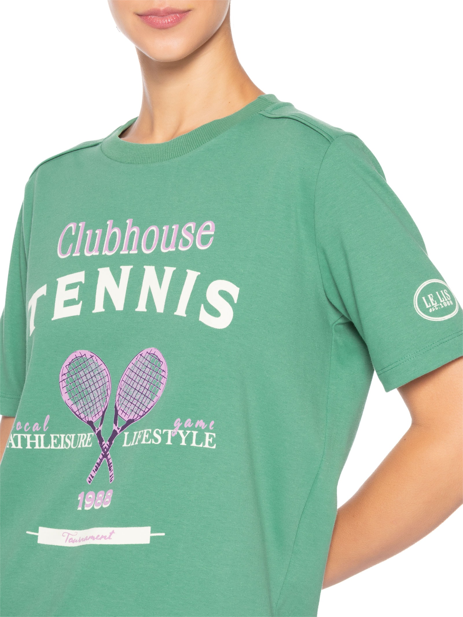 Blusa Feminina Tennis Club Verde Le Lis