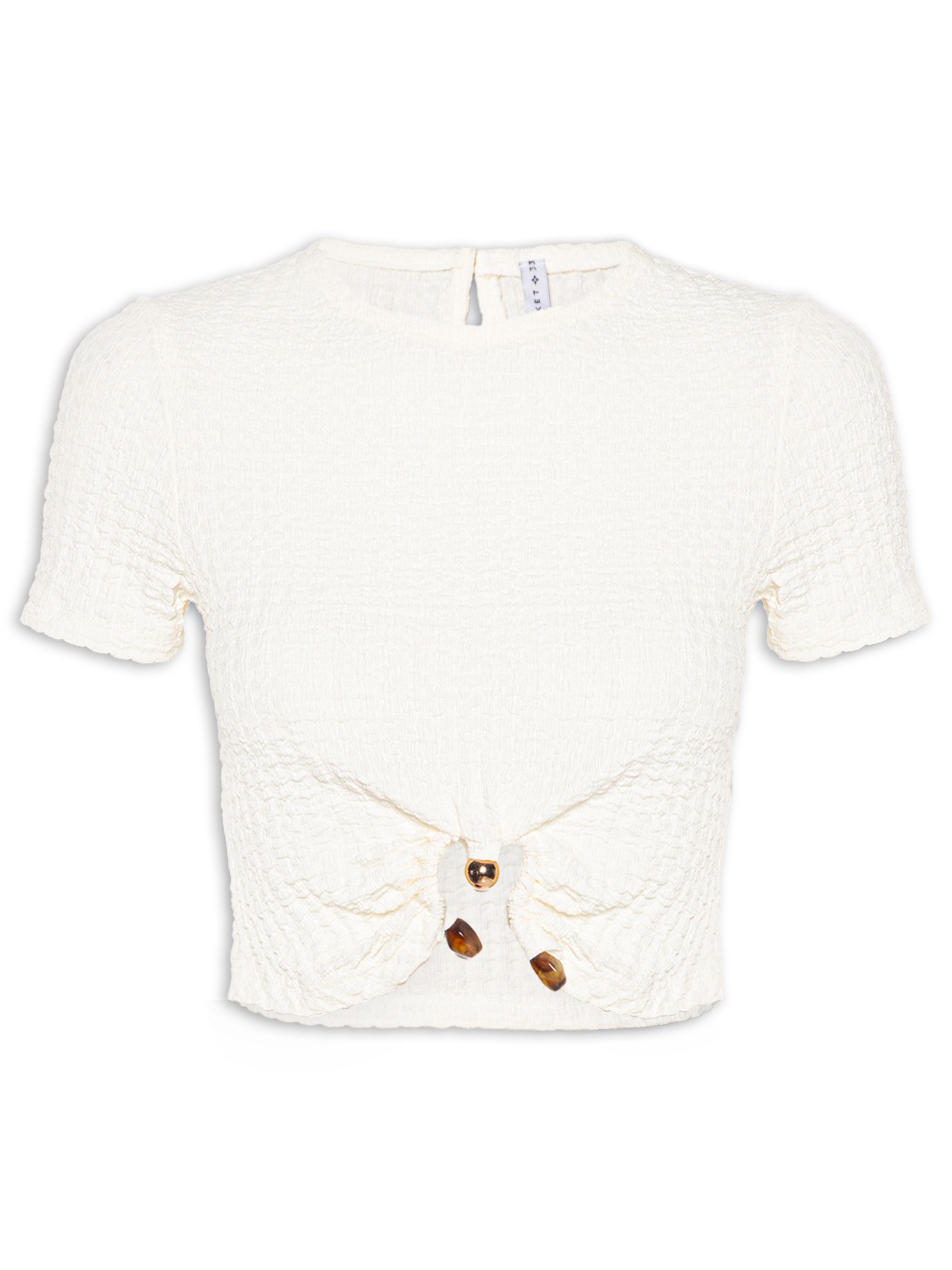 Blusa Feminina Texturizada Off White Market 33