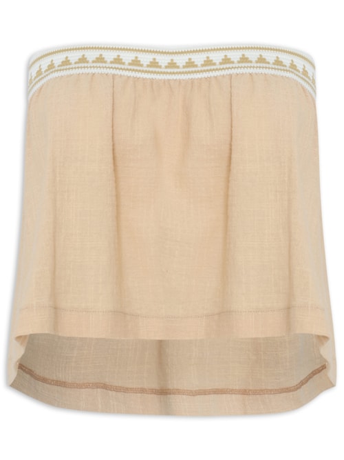 Blusa Feminina Tika Palha – Bege