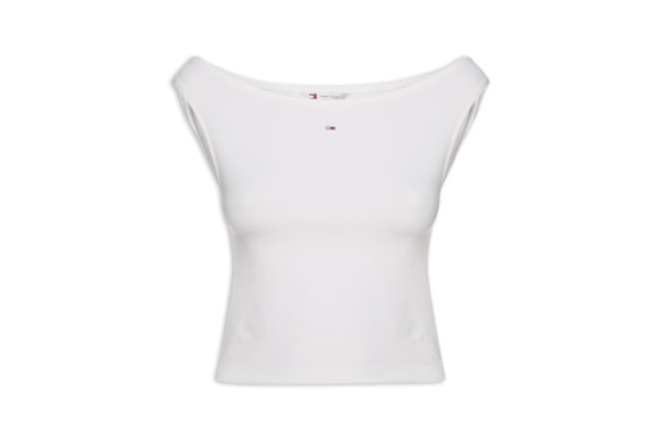 Blusa Feminina Tjw Boat Neck Top SS Ext - Branco