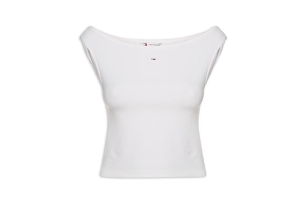 Blusa Feminina Tjw Boat Neck Top SS Ext - Branco