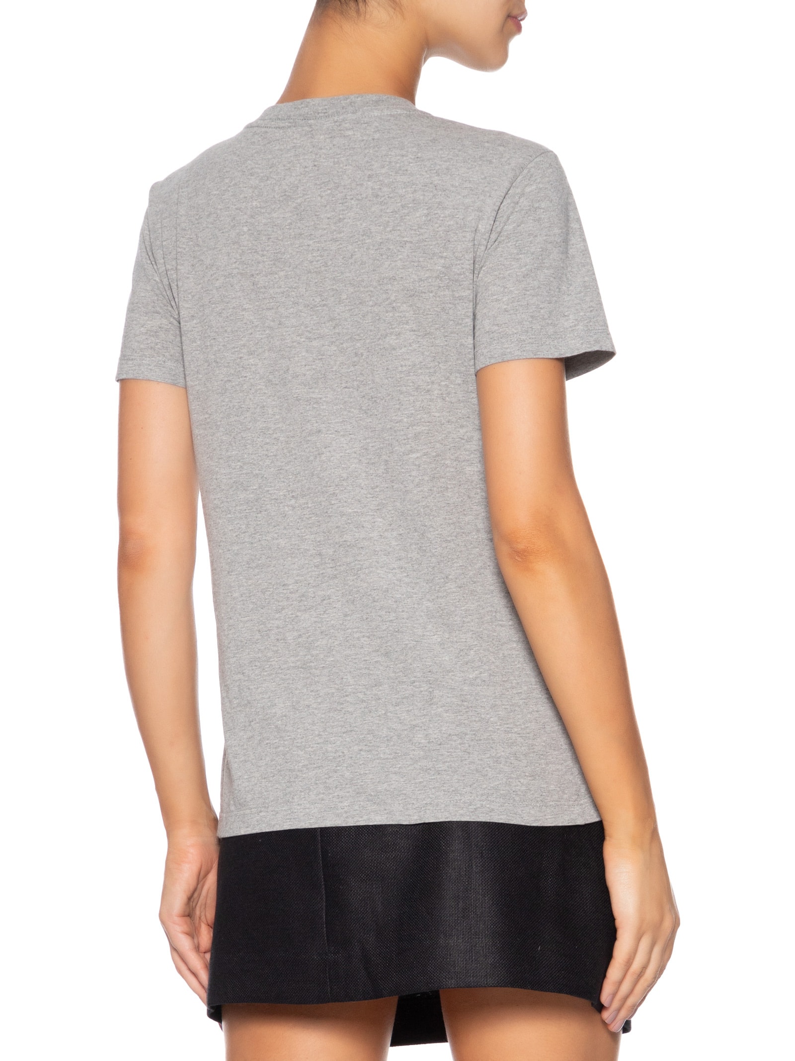 Blusa Feminina Tjw C Neck Tee Cinza Tommy Jeans