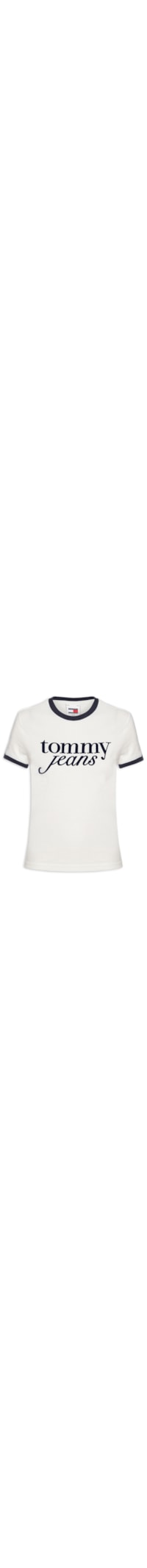 Blusa Feminina Tjw Slim Sh Script Ringr Tee Ext - Branco