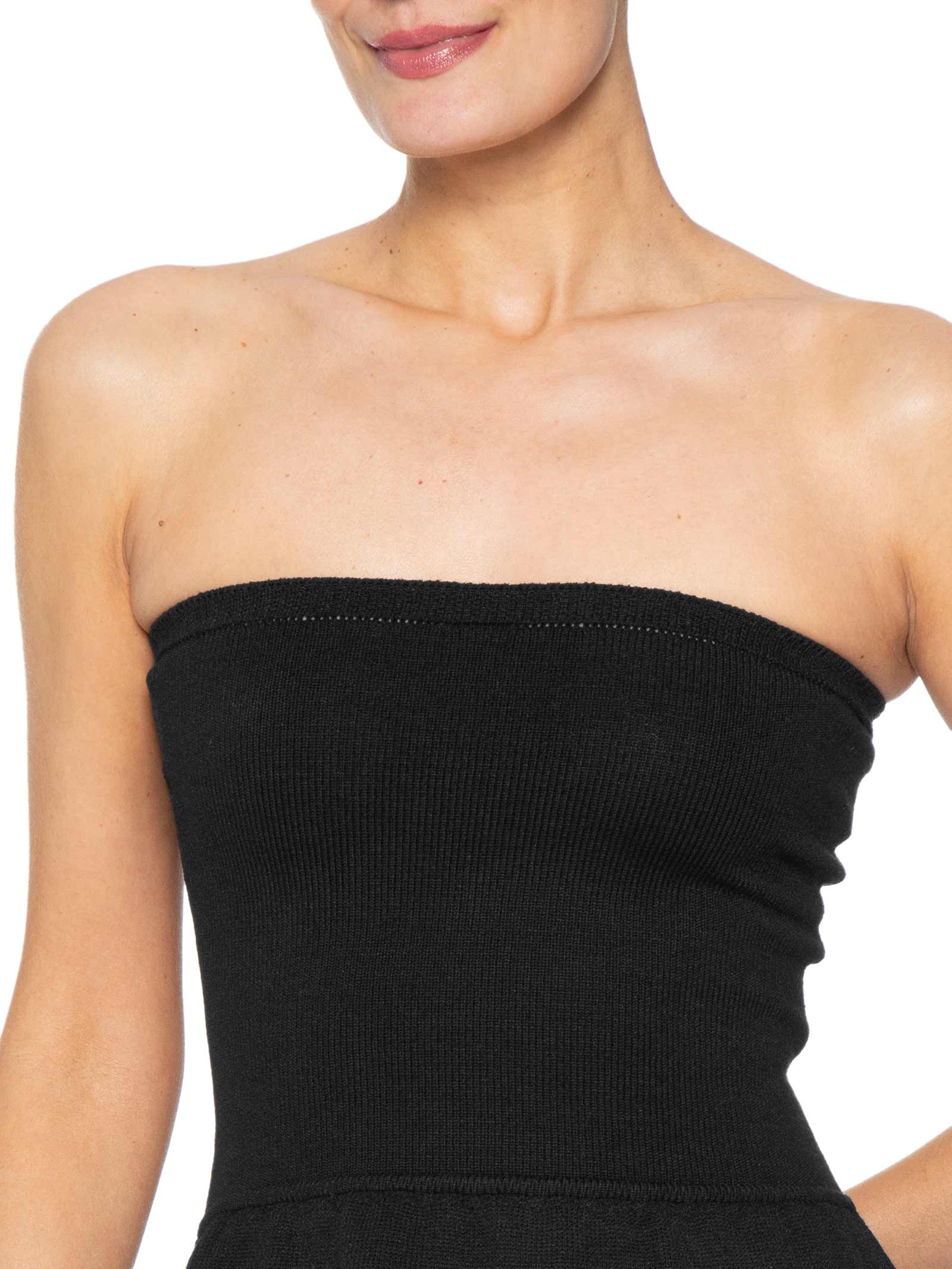 Blusa Feminina Tomara Que Caia Assimétrica Preto Market 33