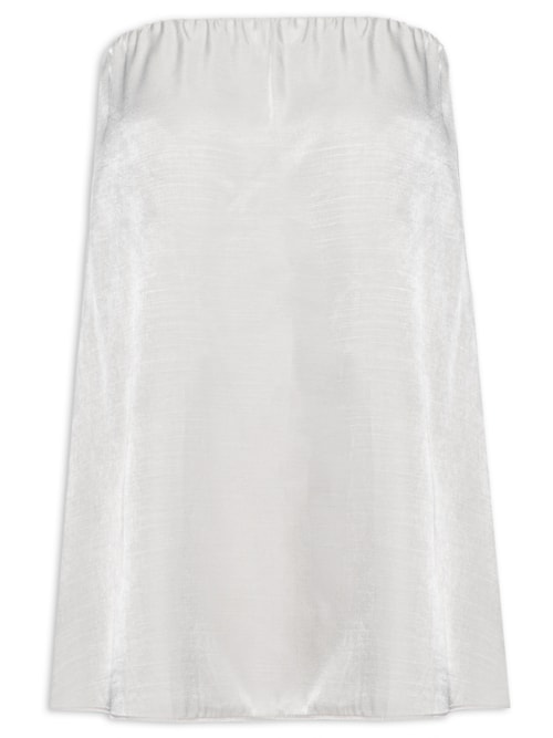 Blusa Feminina Tomara Que Caia - Cinza