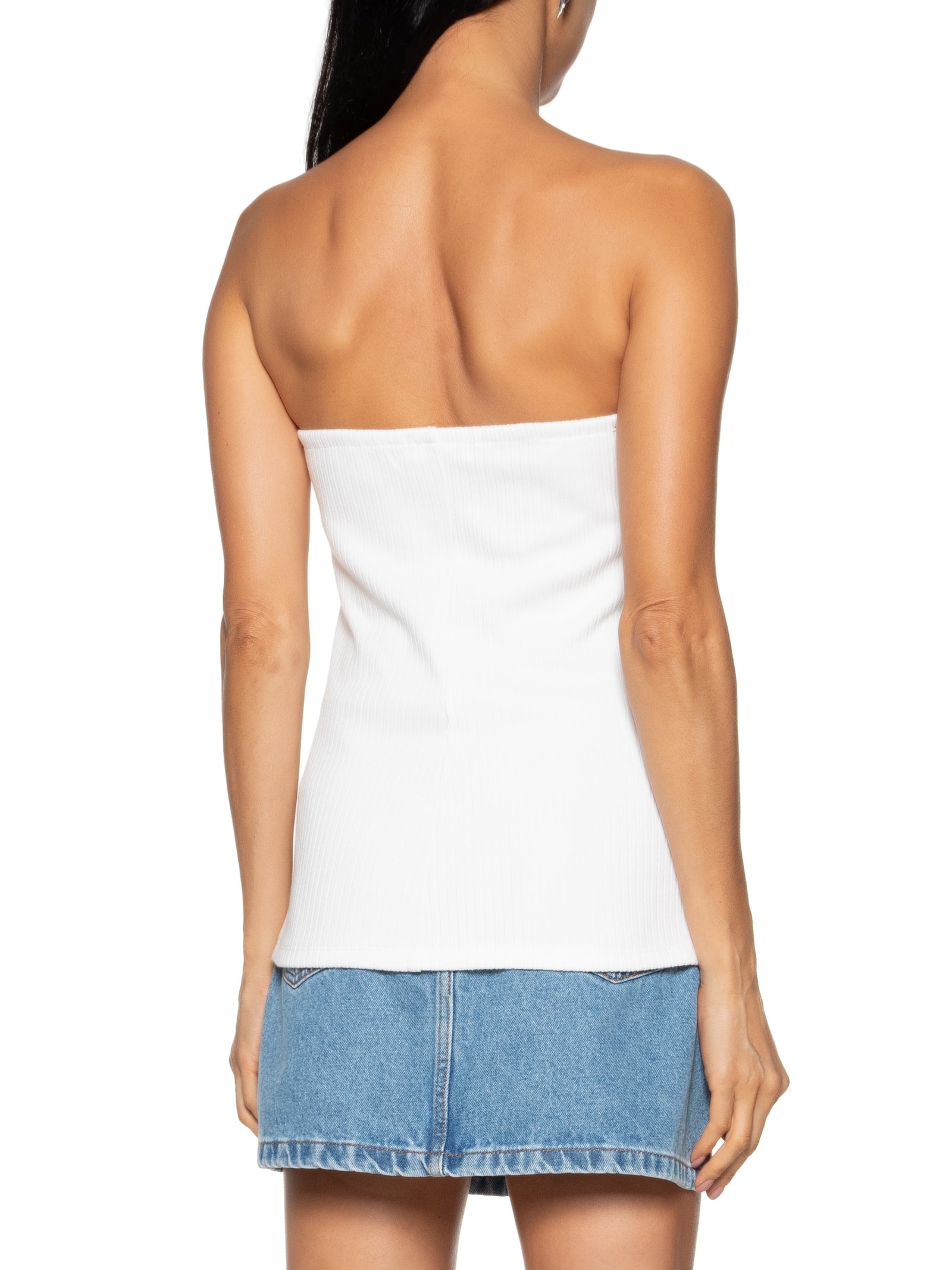 Blusa Feminina Tomara Que Caia Com Zíper Branco My Favorite Things