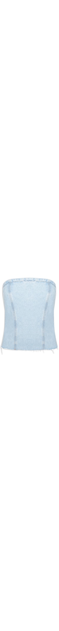 Blusa Feminina Tomara Que Caia Jeans - Azul