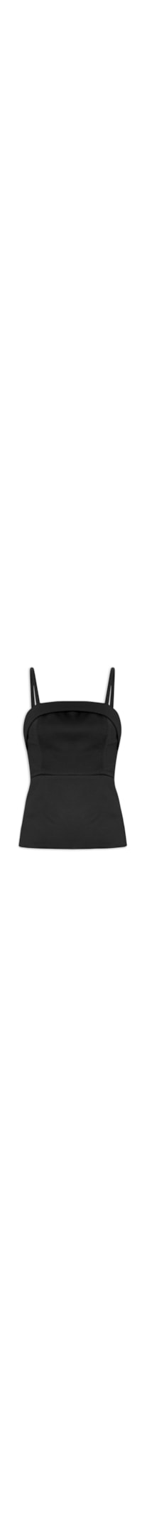 Blusa Feminina Tomara Que Caia Olivia - Preto