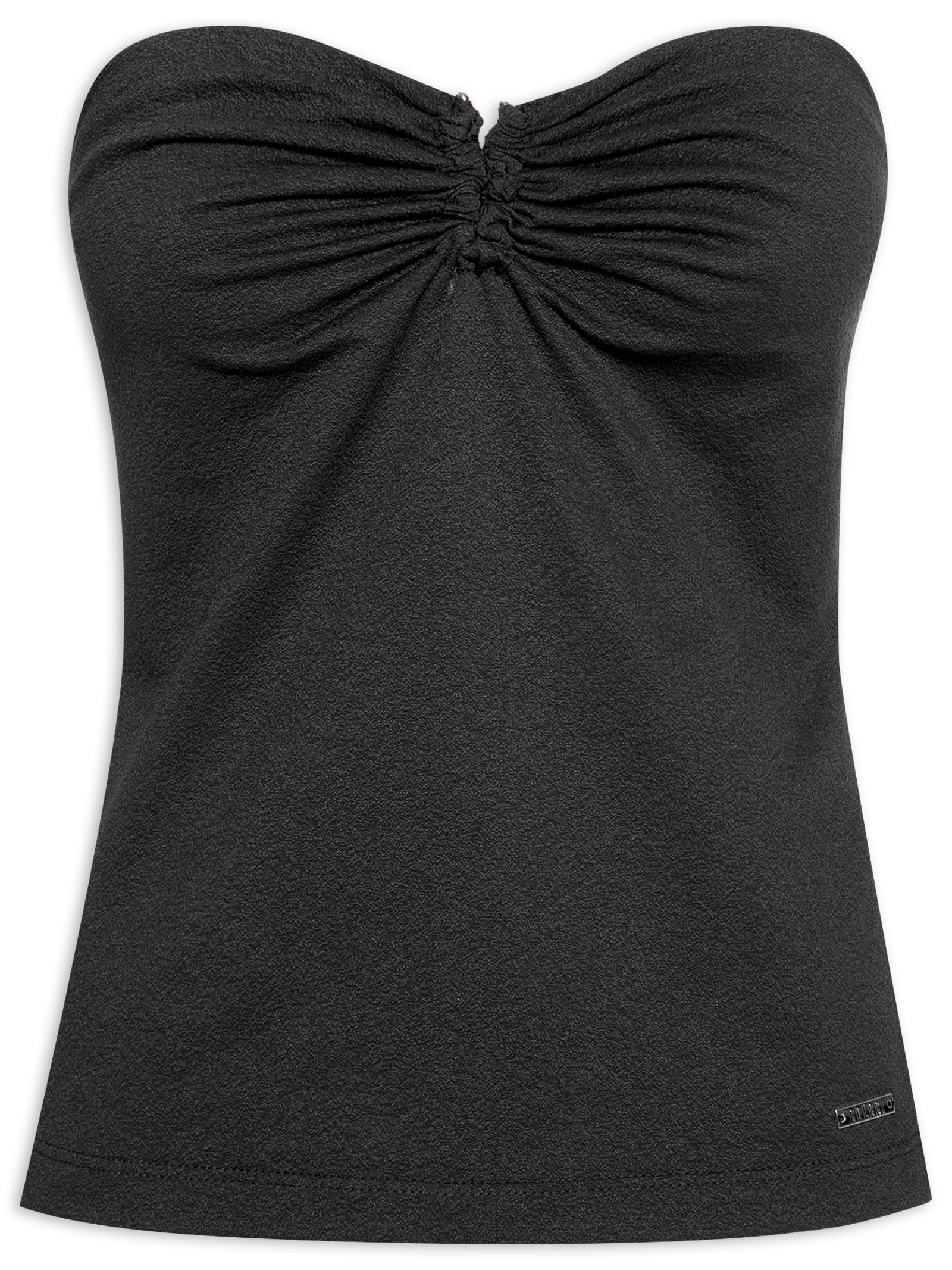 Blusa Feminina Tomara Que Caia Preto Colcci