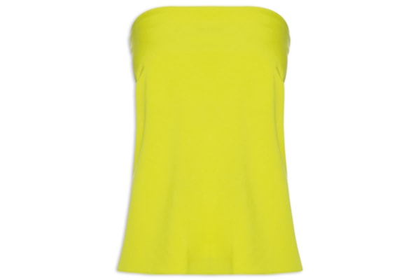 Blusa Feminina Tomara Que Caia Viscose Cupro - Verde