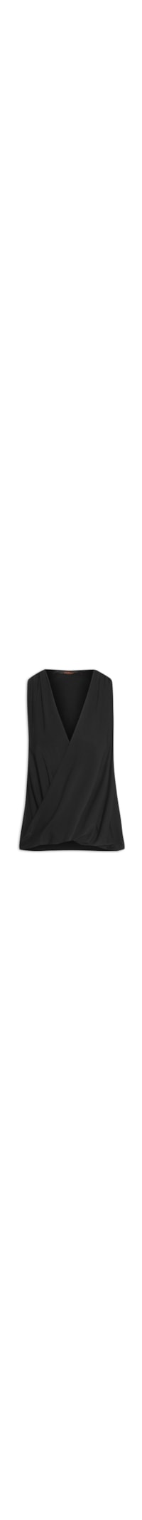 Blusa Feminina Transpasse Degagê - Preto