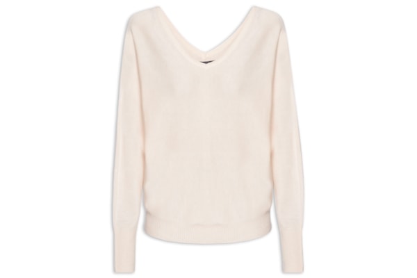 Blusa Feminina Tricot Ampla - Off White