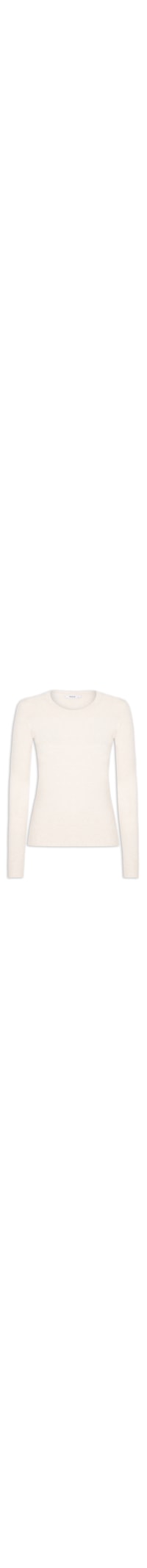 Blusa Feminina Tricot Básica - Bege