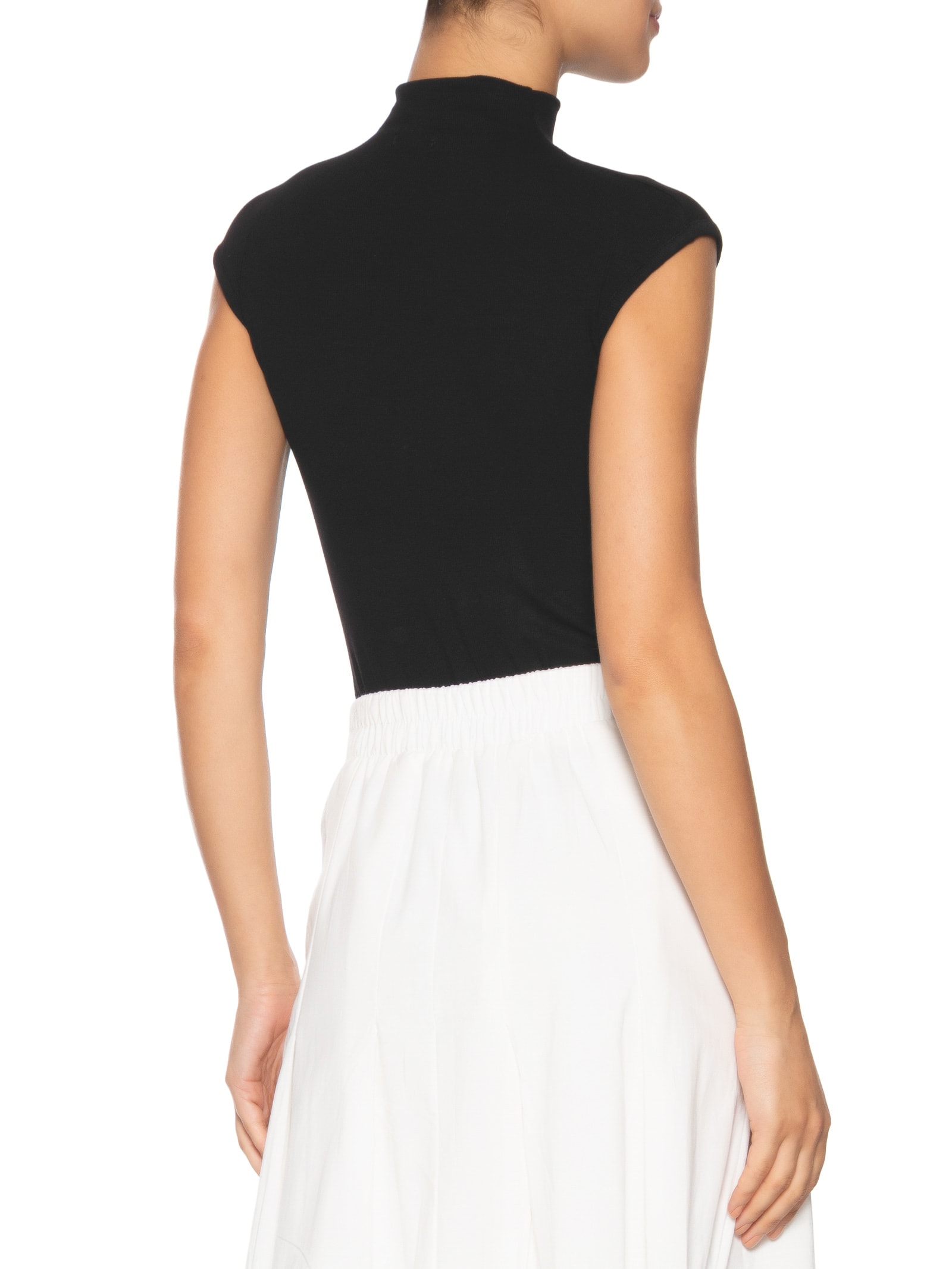 Blusa Feminina Tricot Básica Preto Basiq