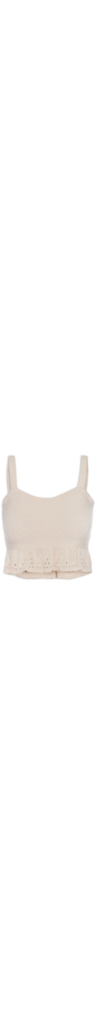 Blusa Feminina Tricot - Bege