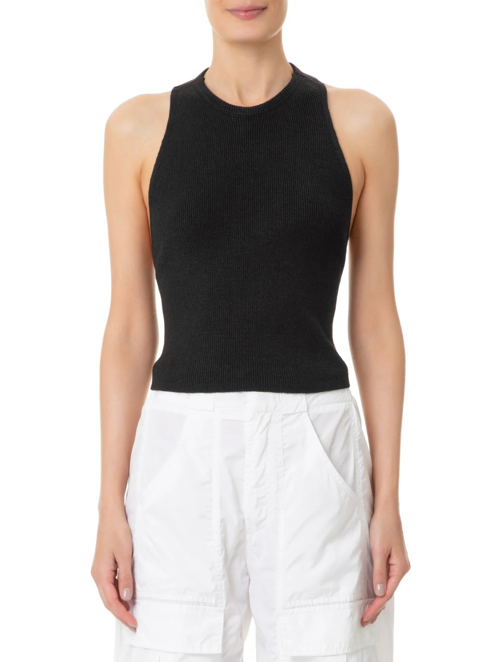 Blusa Feminina Tricot Cavada Preto Dress To