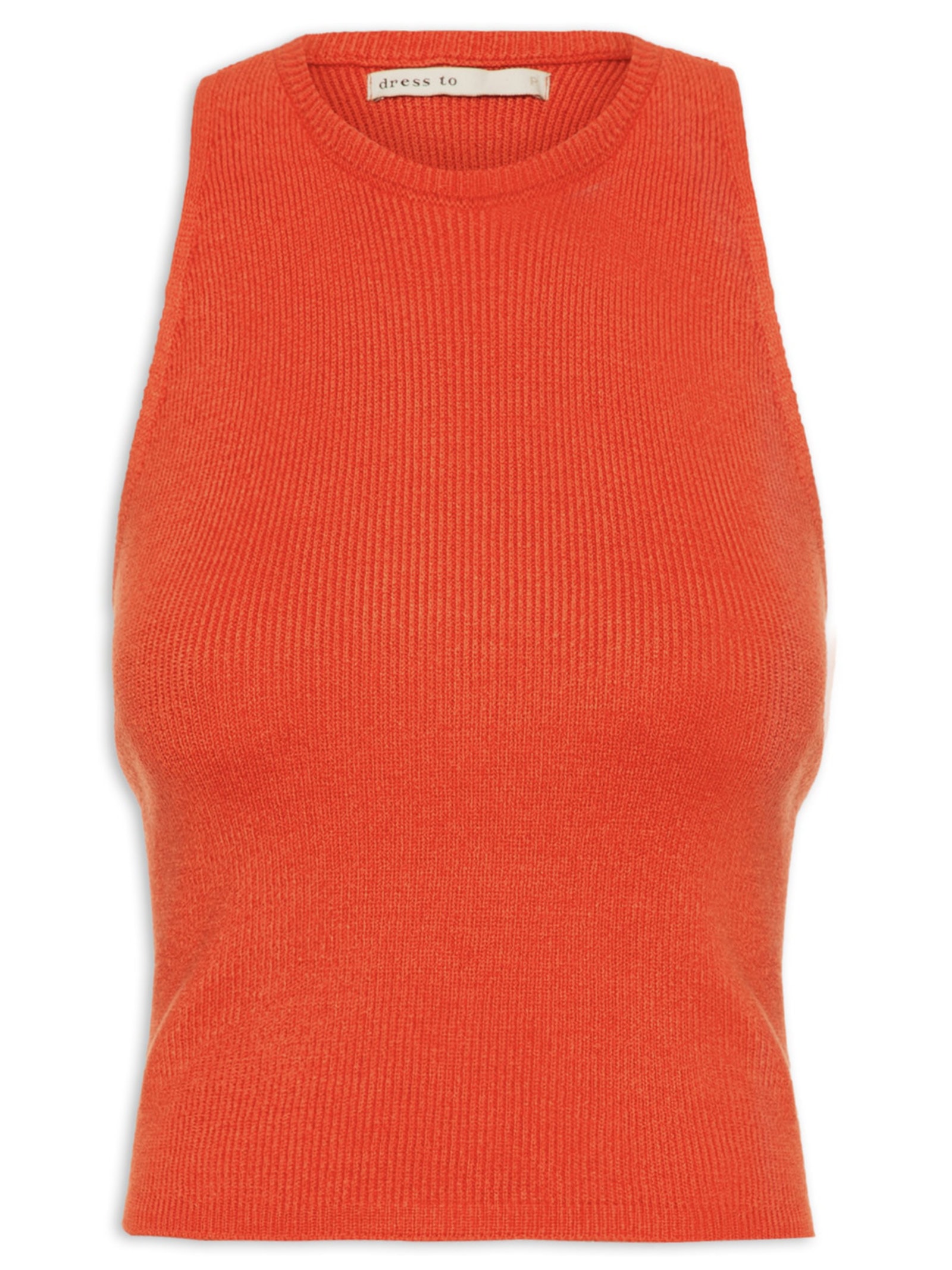 Blusa Feminina Tricot Cavada Vermelho Dress To