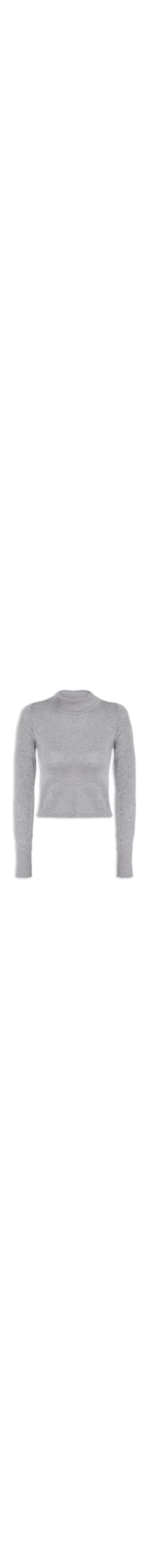 Blusa Feminina Tricot - Cinza