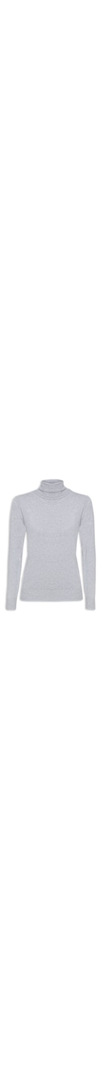 Blusa Feminina Tricot - Cinza