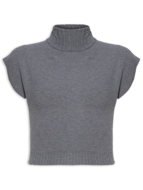 Blusa Feminina Tricot – Cinza