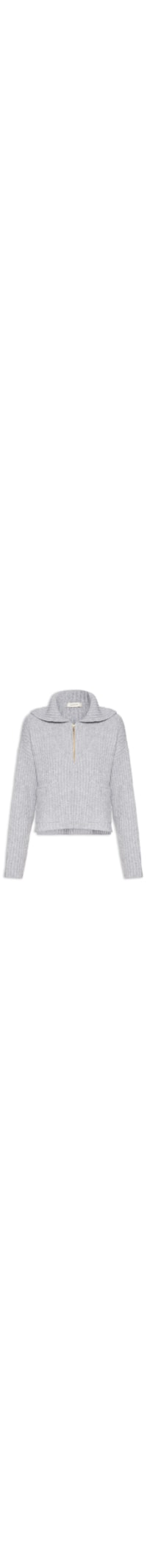 Blusa Feminina Tricot - Cinza