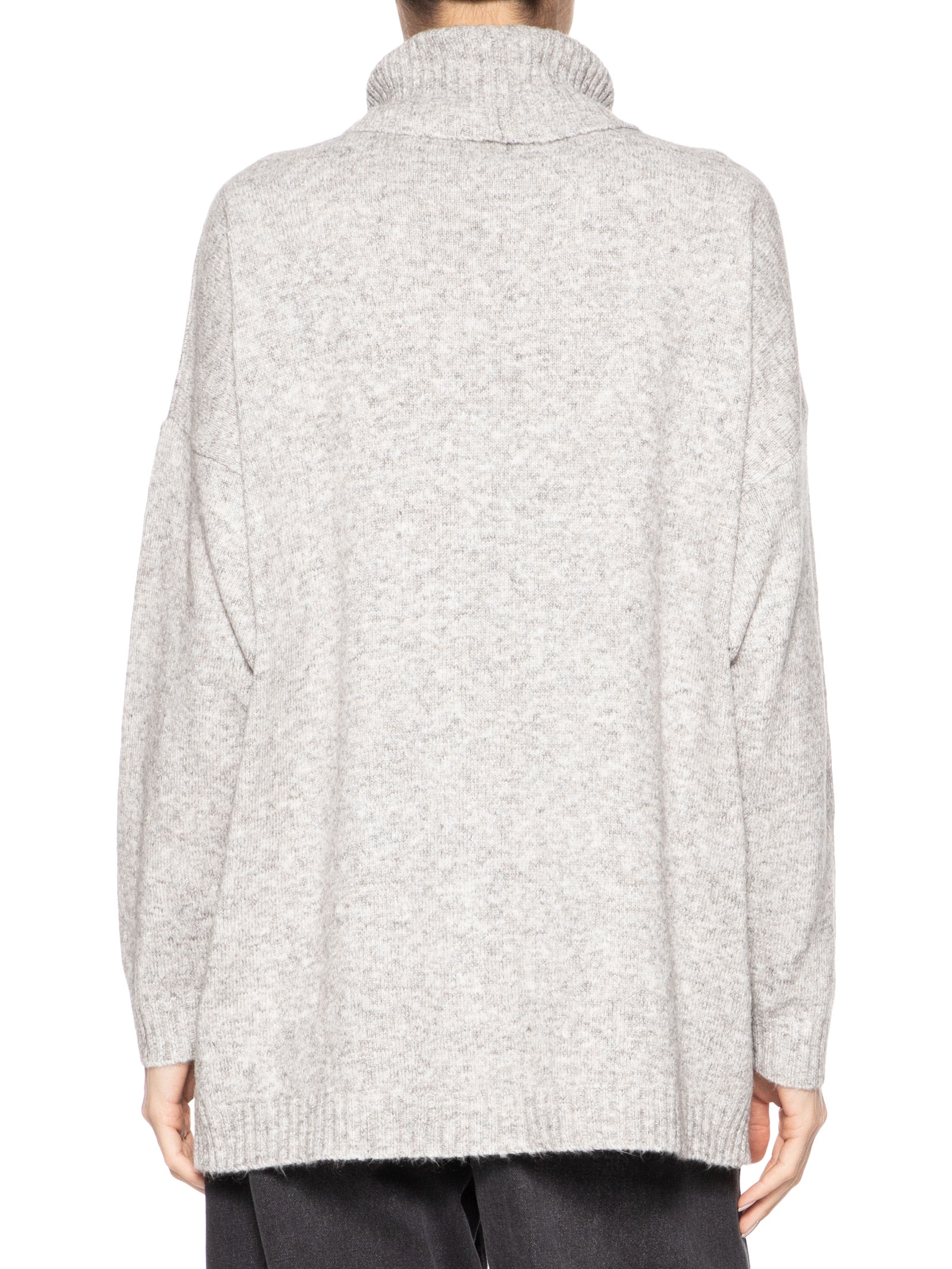 Blusa Feminina Tricot Cinza Anselmi