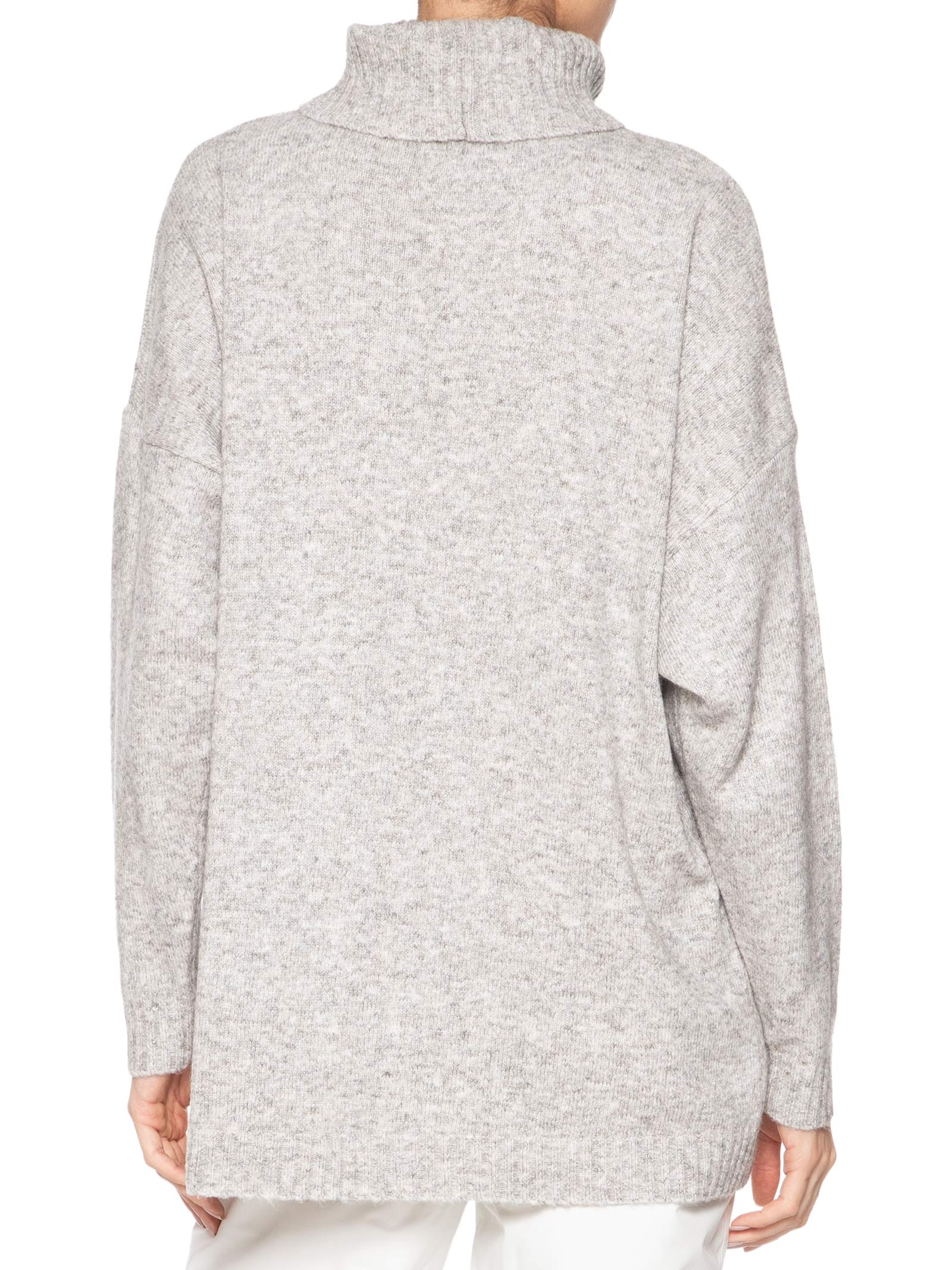 Blusa Feminina Tricot Cinza Anselmi