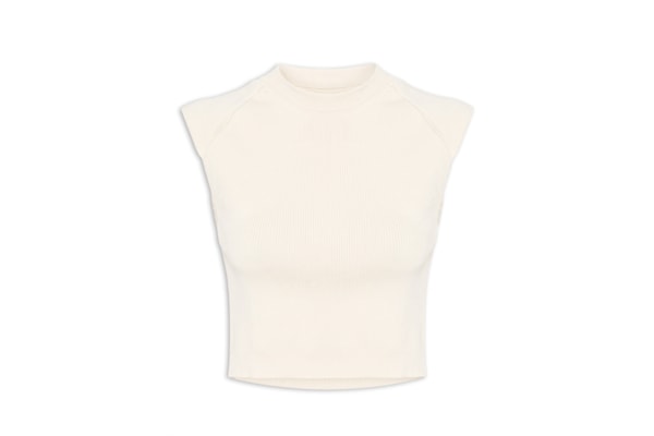 Blusa Feminina Tricot Classic Calado - Bege