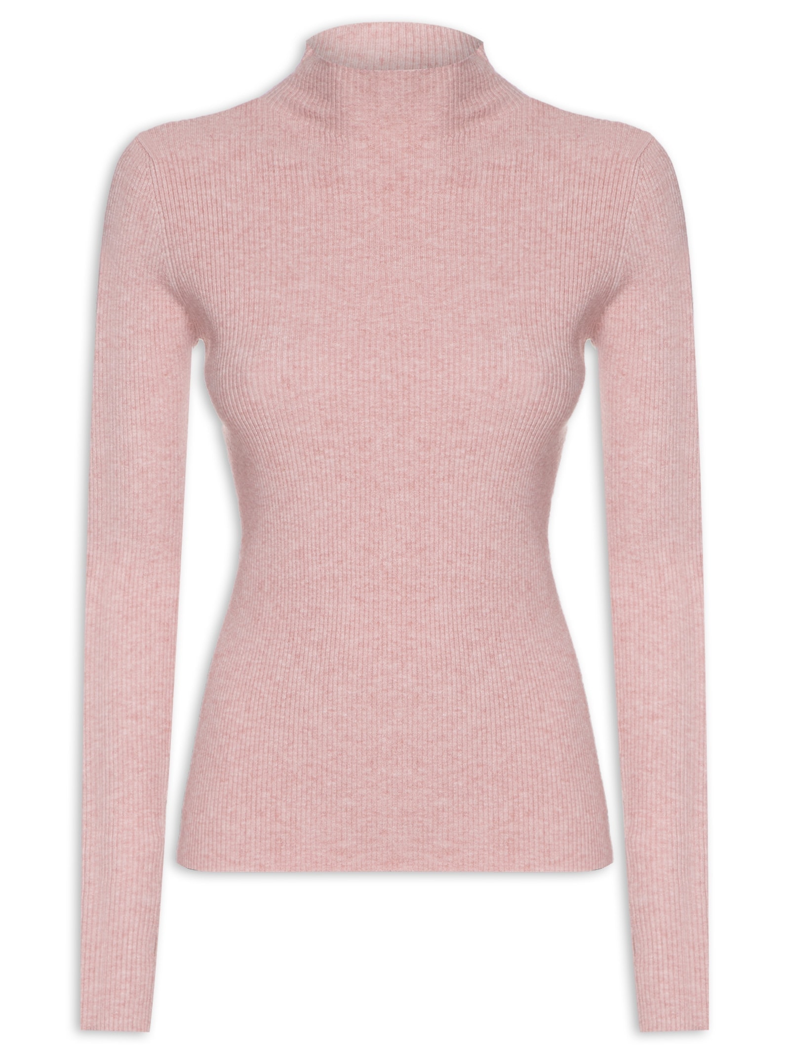 Blusa Feminina Tricot Com Dedal Rosa Market 33