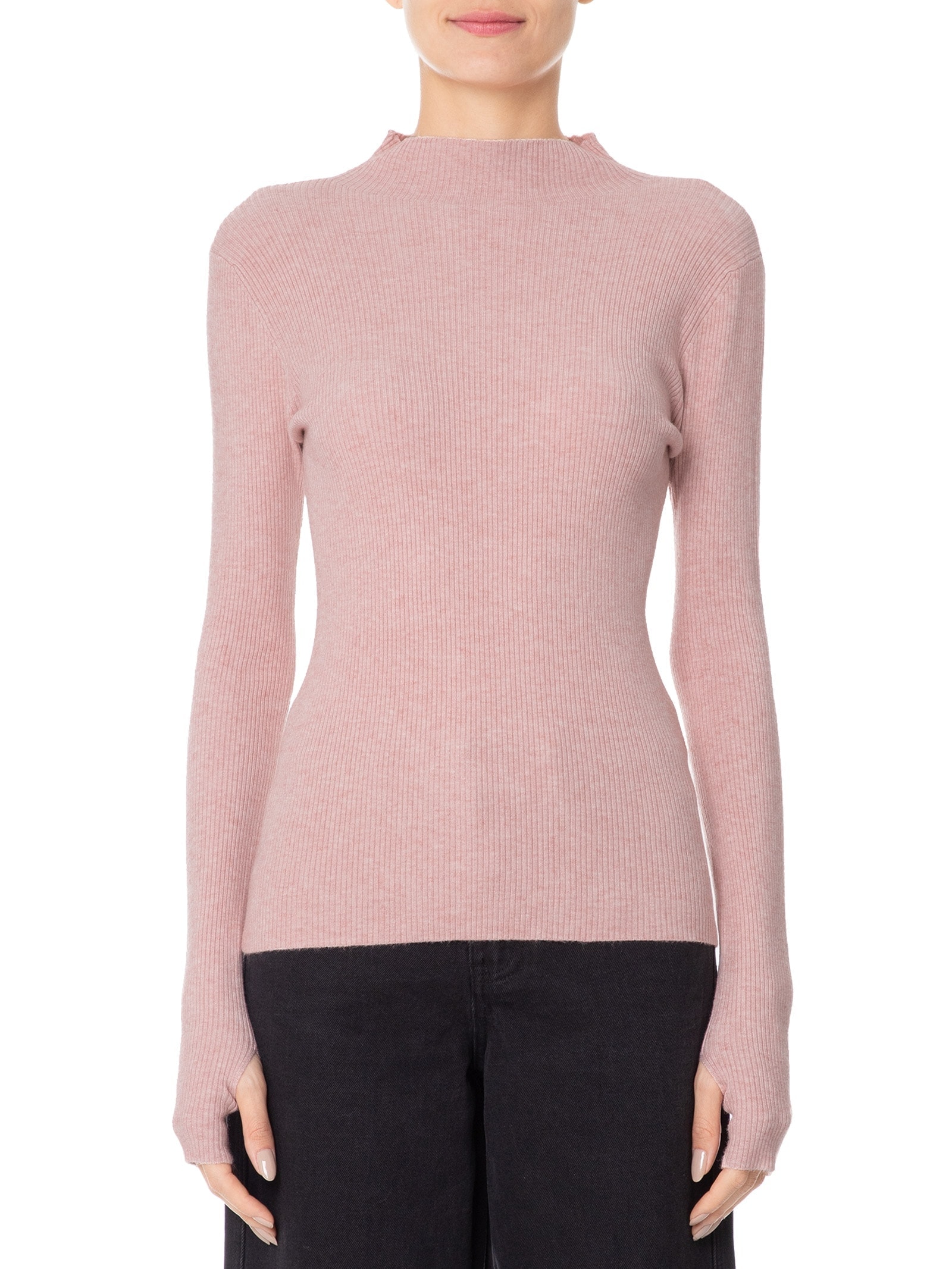 Blusa Feminina Tricot Com Dedal Rosa Market 33