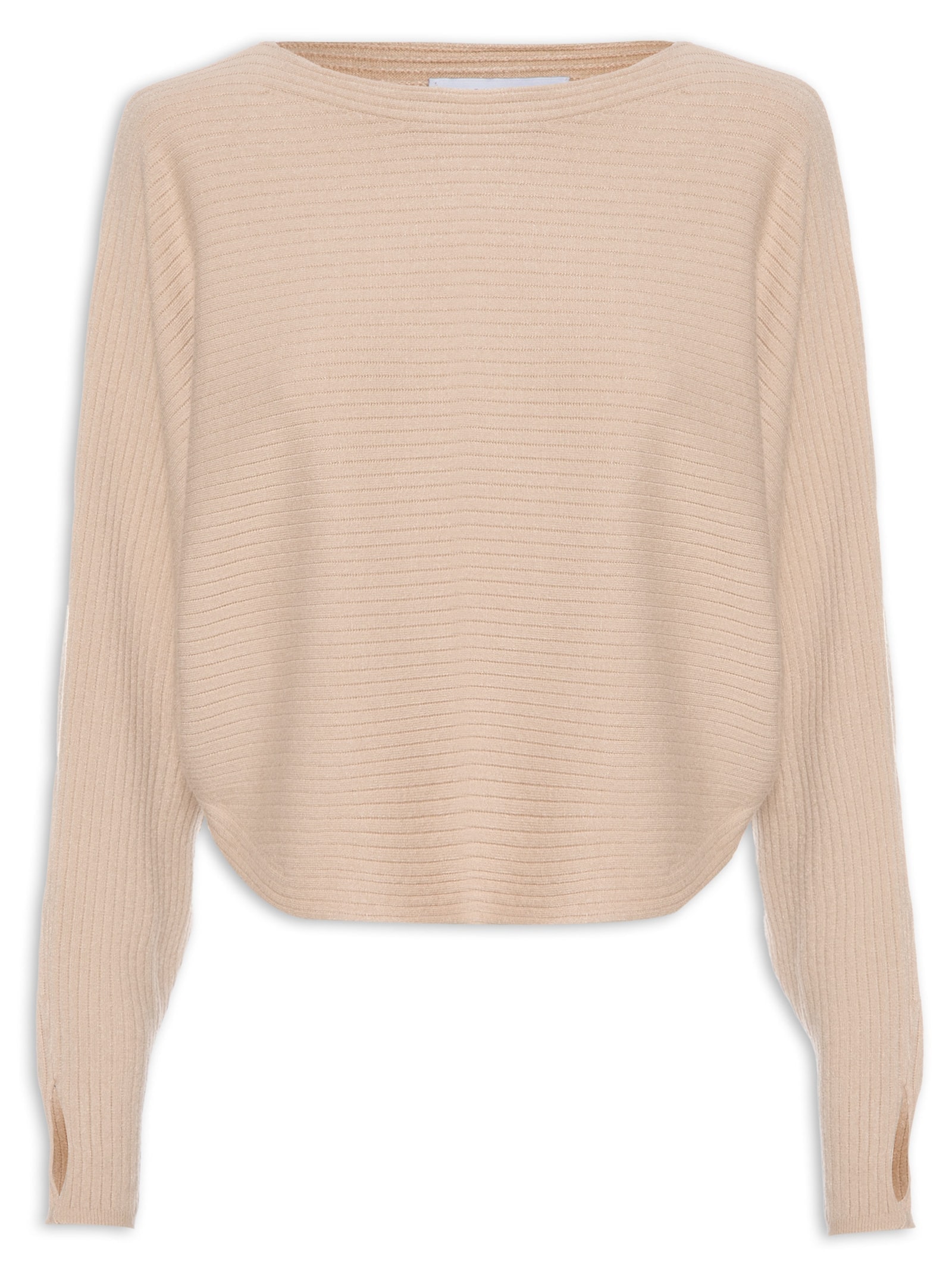 Blusa Feminina Tricot Com Manga Morcego Rosa Market 33