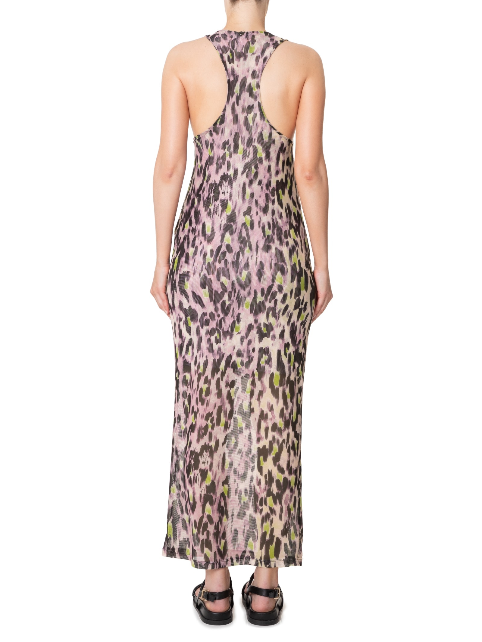 Blusa Feminina Tricot Gola Alta Azul Animale Jeans