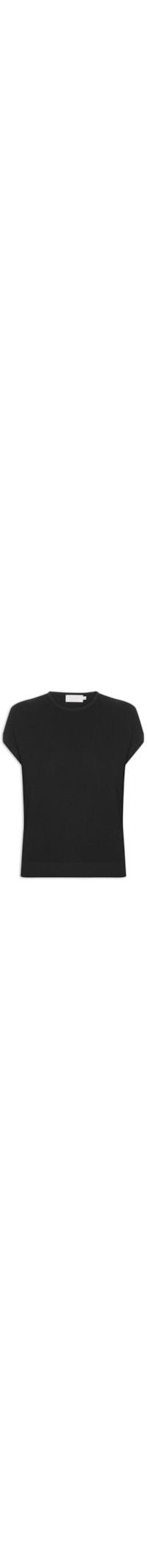 Blusa Feminina Tricot Leve - Preto