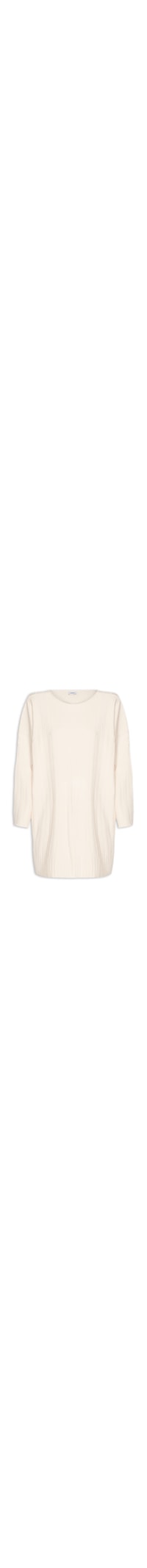 Blusa Feminina Tricot Miniveste - Off White
