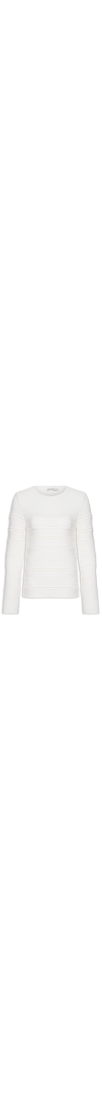 Blusa Feminina Tricot - Off White
