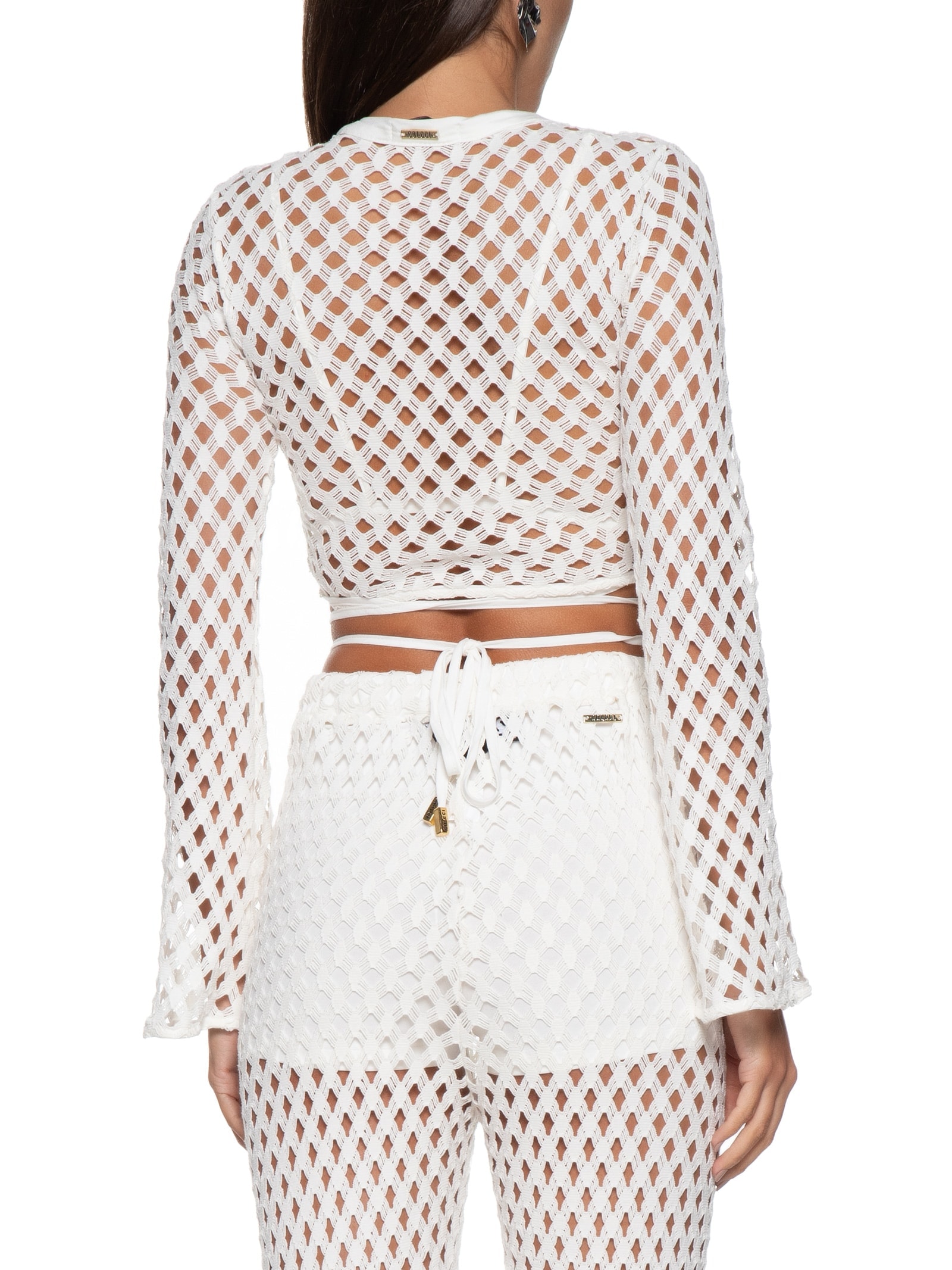 Blusa Feminina Tricot Off White Colcci